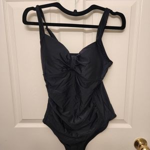 Black One Piece Bathing Suit